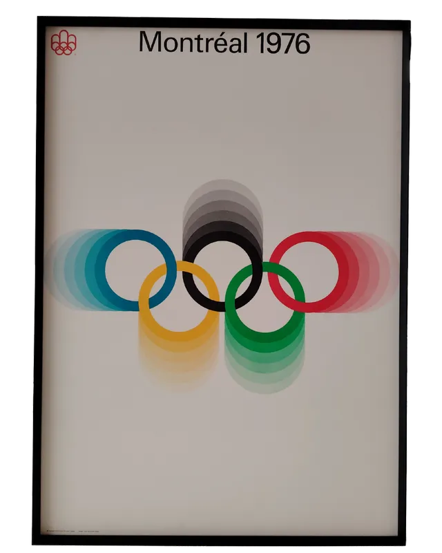 Jeux olympiques cadre aluminium réalisé par l'Atelier Histoire d'Art - Lyon - Caluire