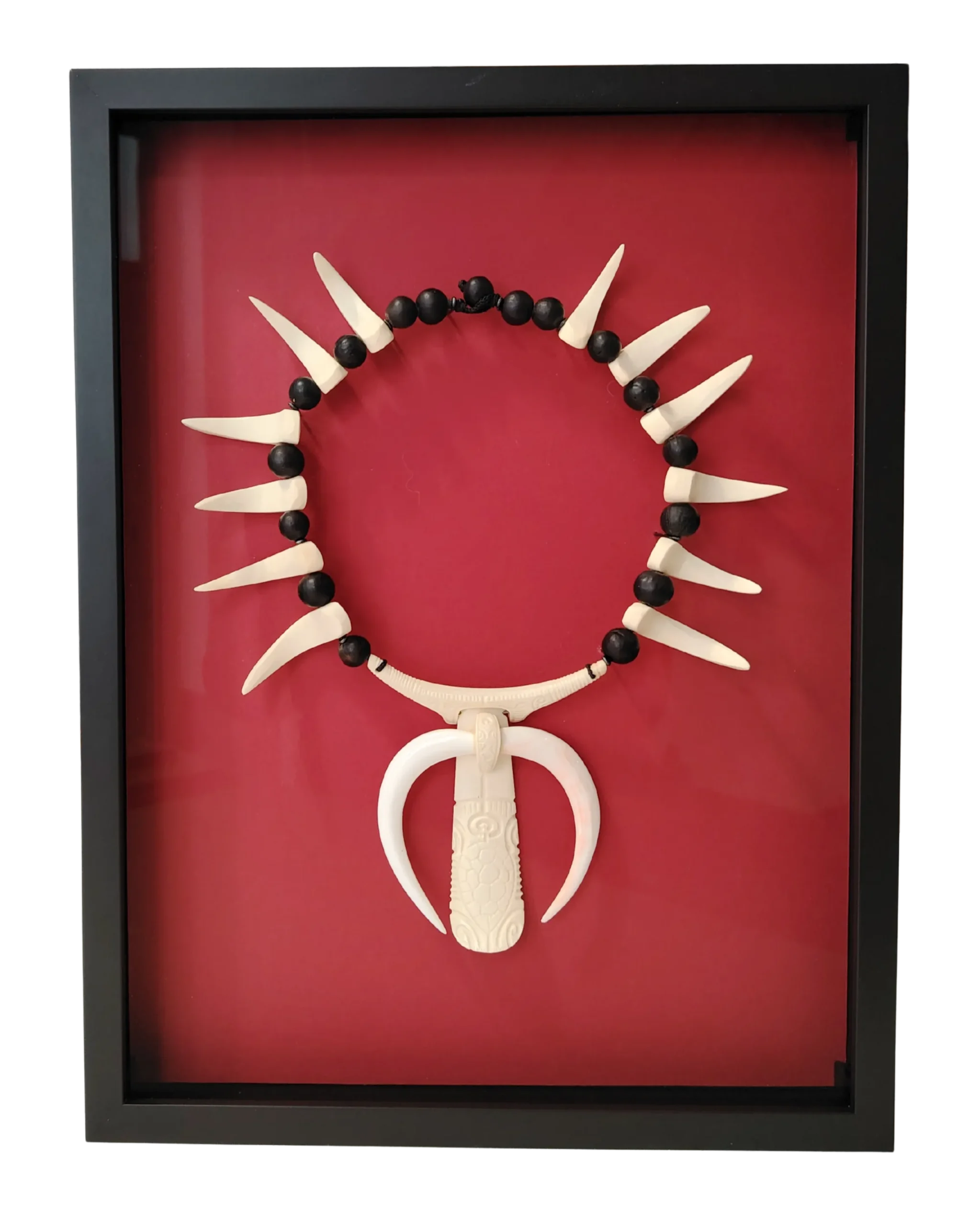 Colier sous verre réalisé par l'Atelier Histoire d'Art - Lyon - Caluire