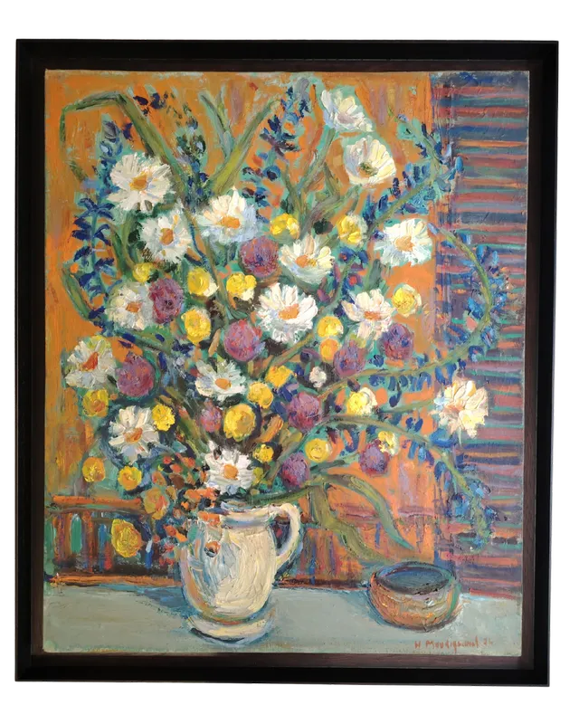 Huile dans caisse américaine réalisé par l'Atelier Histoire d'Art - Lyon - Caluire