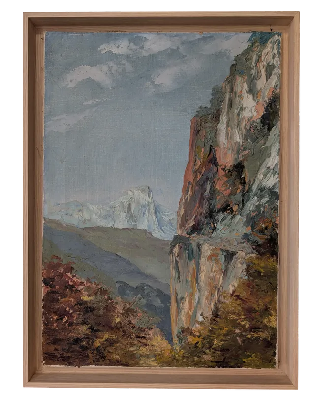 Huile dans caisse américaine réalisé par l'Atelier Histoire d'Art - Lyon - Caluire