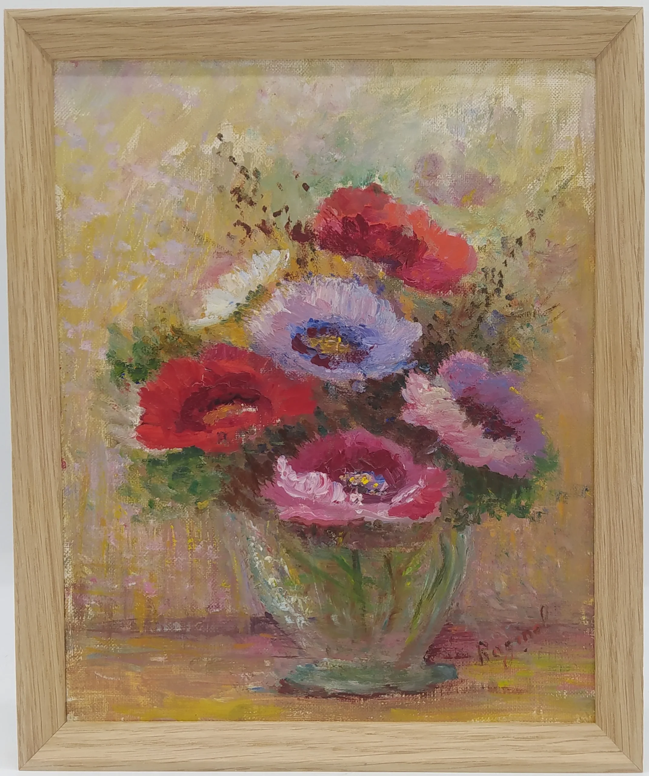 Bouquet de fleur - Réalisé par l'Atelier Histoire d'Art- Lyon - Caluire